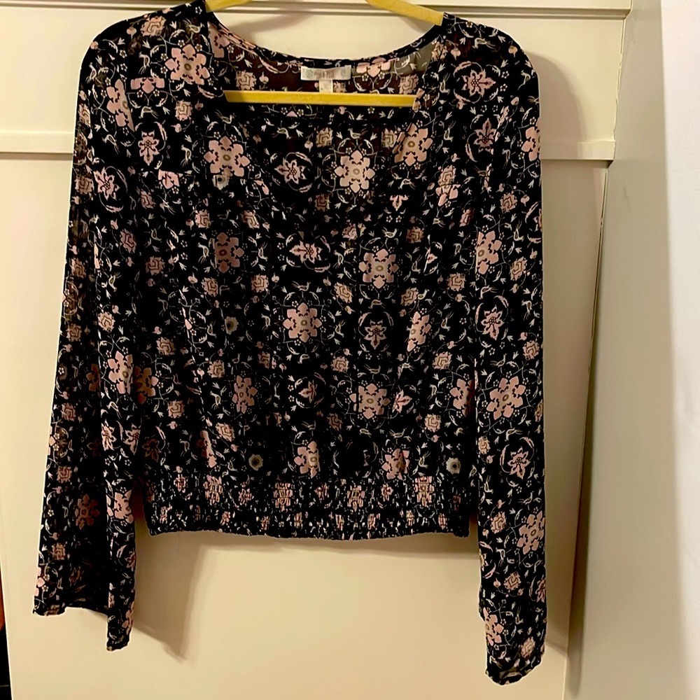 Love,Fire Women’s Floral Blouse